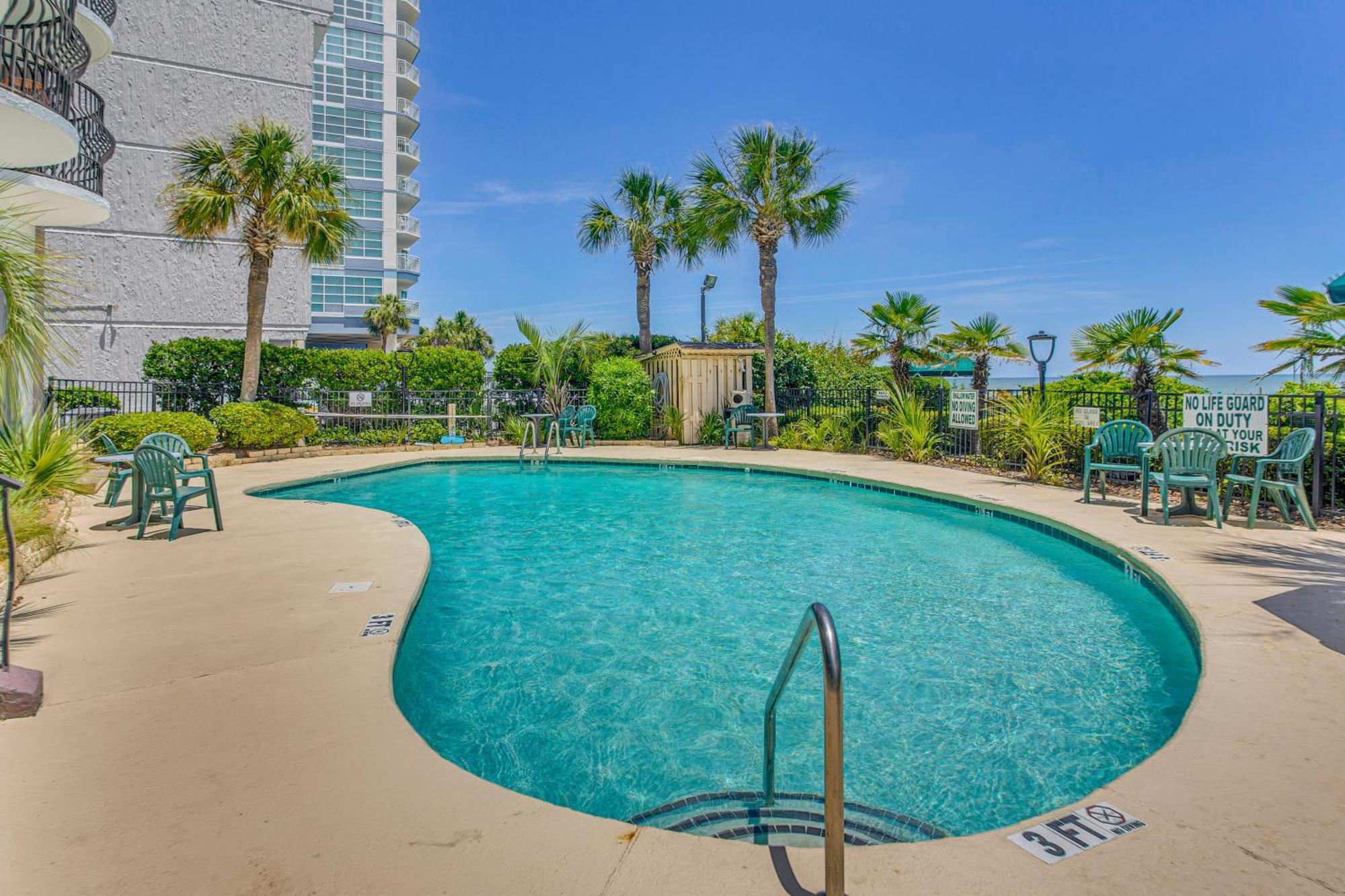 Myrtle Beach Oceanfront Condo With Covered Balcony! Экстерьер фото