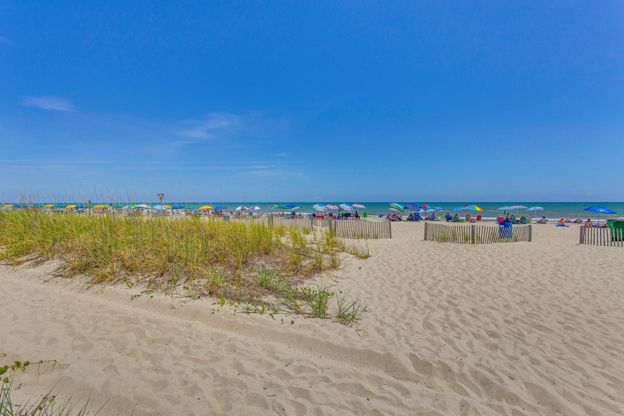 Myrtle Beach Oceanfront Condo With Covered Balcony! Экстерьер фото